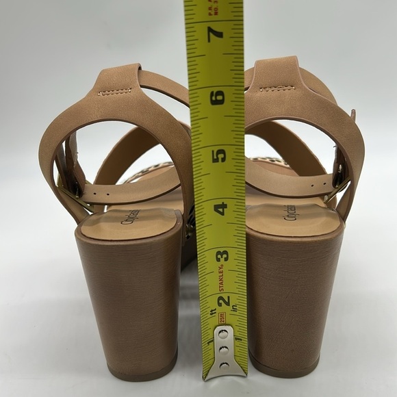 Cityclassified Leopard Print Platform Wedge Sandals Size 6.5 NWT Phonic-S NWT - Picture 6 of 9